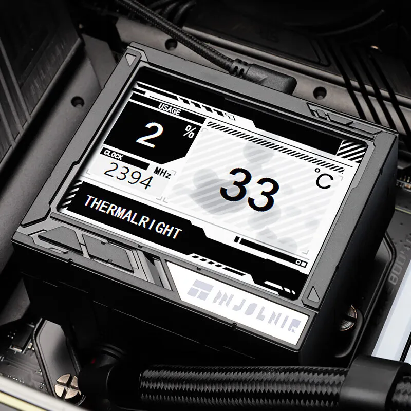 Thermalright-Mjolnir Vision 360 argb水冷LCDスクリーン,ips,3.5世代