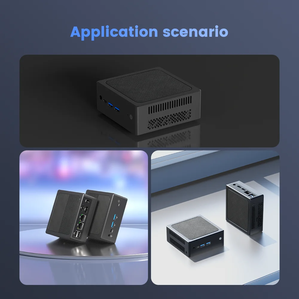 MiniPC(Celeron2GHz/16GB/500GB/Win11)管010 ZXIPC Mini PC Intel N100 Windows 11 Pro Supports up to 16GB