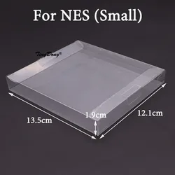 20-Pack Transparent Game Box Protector Cases - Clear Plastic PET Storage (For NES (Small))