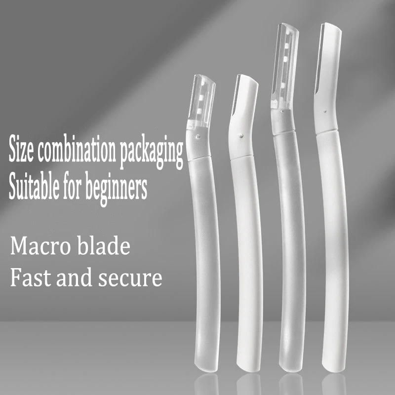 Eyebrow Trimmer Ladies Eyebrow Knife Razors Professional Scissors Facial Blades for Women Shaver Beauty Tools XM03