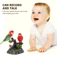 Parrot Voice Control Toy Recording Talking Children’s Toys Electric Educational Abs Desktop Bird 2