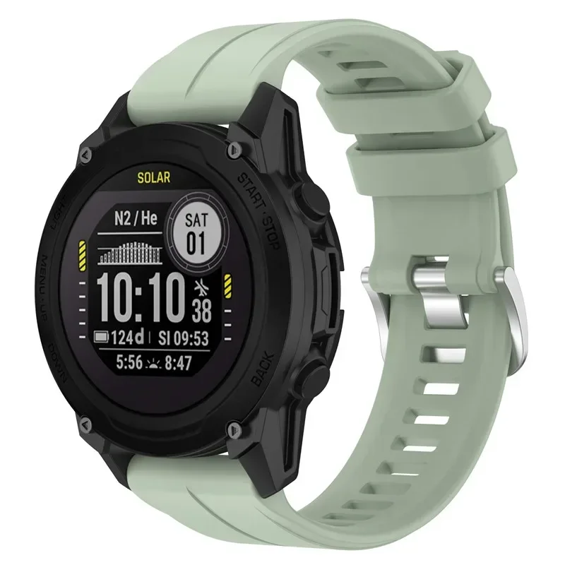 Silicone Sport Wristband Bracelet - 22mm Watch Strap
