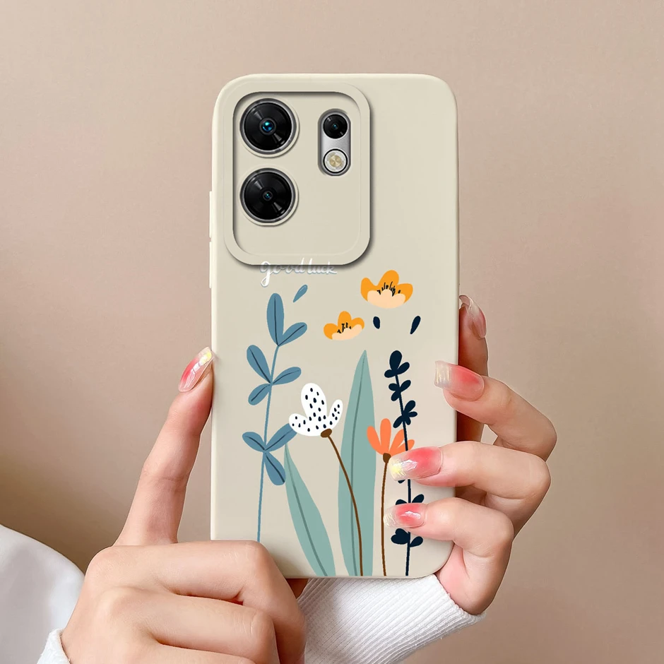 Liquid Silicone Soft Phone Cover - Funny Sweet Girl Cat Design, Ultrathin Protective Case