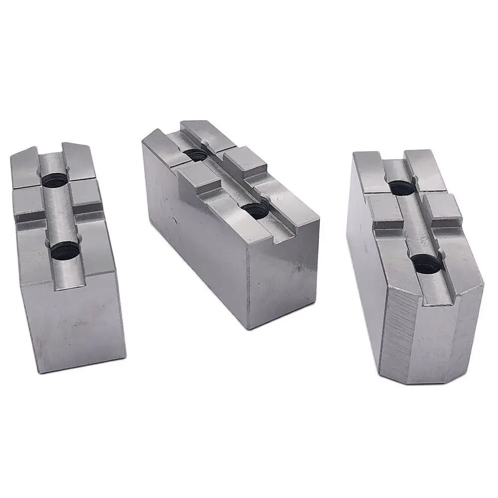 1Set K11-250A Che Separano Le Ganasce Superiori Molli Tipo A Per Il Mandrino Autocentrante Manuale Del Tornio Del Mandrino Del Tornio Di 250Mm