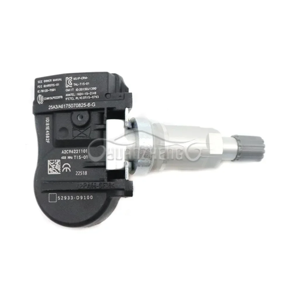 TPMS Ÿ̾ з  , ׽ý G90,  ̿ Ÿ ν,  NIRO SORENTO, 433Mhz, 52933-D9100