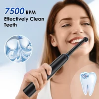 Intelligent Rotating Electric Toothbrush Rechargeable Rotary Brush Compatible with Oral B Replacement Electric Brush Heads 6