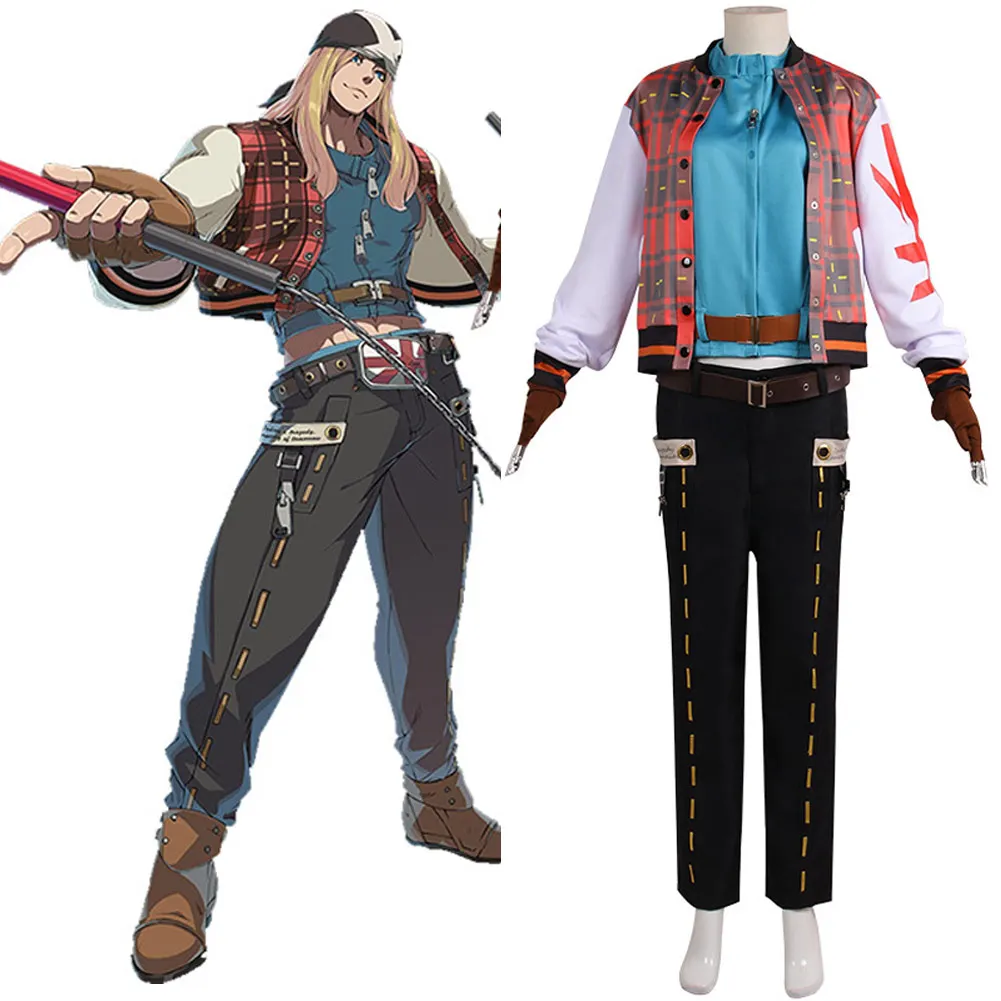 

Guilty Cos Gear Axl Low Cosplay Costume Outfits Sol Badguy Cosplay Costume Halloween Carnival Party Suit For Adult Man