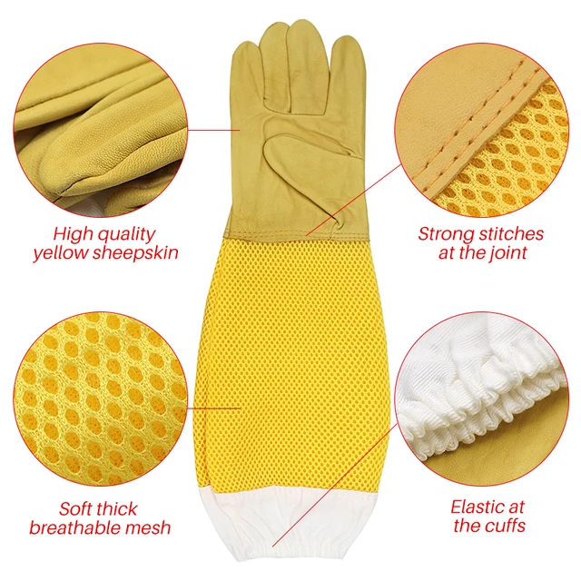 Beekeeper Gloves Protective Sleeves