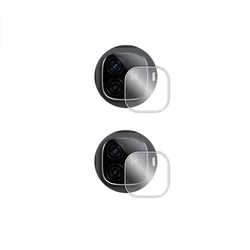Enhanced Screen Protector for Vivo and IQOO Smartphones, Tempered Glass with Camera Lens Protection (Only 2 Lens Film)