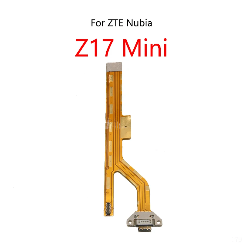 

USB Charging Dock Connector Port Socket Jack Charge Board Flex Cable For ZTE Nubia Z17 Mini Z17Mini NX569J NX569H