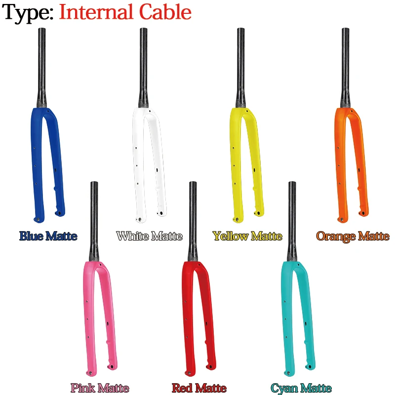 BXT フルカーボングラベルバイクフォーク、700C ディスク