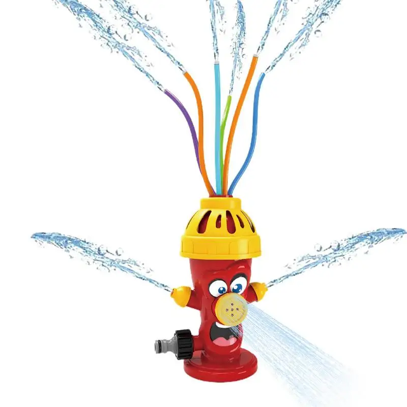 

Kids Sprinkler Toy Outdoor Backyard Sprinkler With Fire Hydrant Shape Outdoor Play Water Spray Yard Toy For Kids Boys Girls Lawn