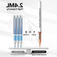 Набор акриловых маркеров-кистей, 9 шт./компл., профессиональные художественные маркеры с контролем чернил для рисования, рисования, эскизов, 2025 новый — изображение 5