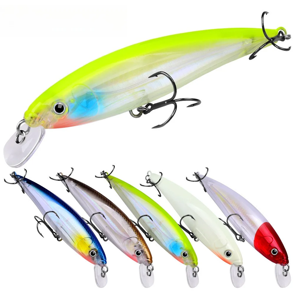 1 Stück schwimmender Jig-Köder 16cm 40g, biomimetischer Köder, weitwurffähiger schwimmender Minnow-Hartköder, Kunststoff-Wobbler, Angelzubehör