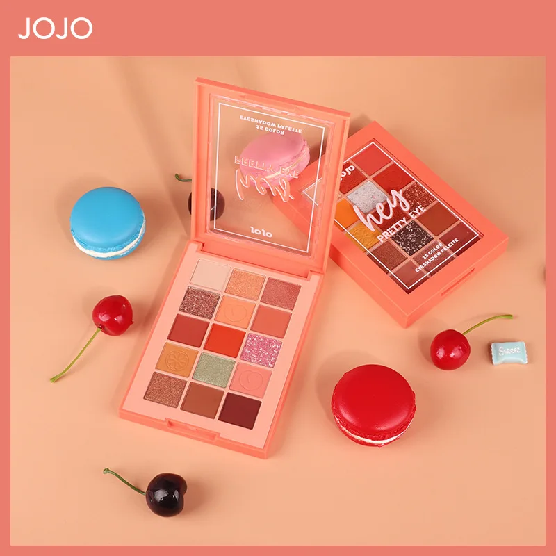 Cosmetics jo-jo candy house series of mashed potatoes ten five color eye shadow pearl dumb everbright to ins |