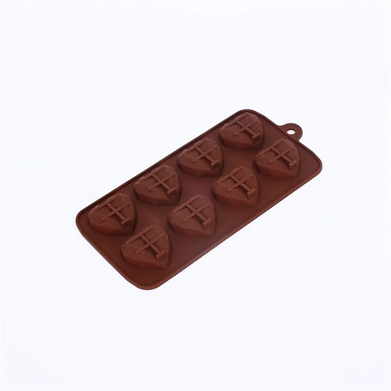 WTpin 2 Stuk Silicone Vorm Hart, Zeep Vormen Silicone, Silicone Vorm Hart voor DIY Zelfgemaakte Zeep, Fondant Cake, Chocolade Vorm Bakgereedschap