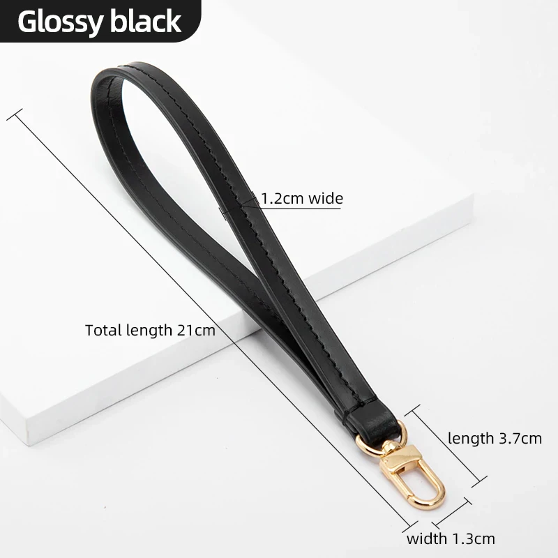 CRAZYSMITH Wrist Strap Wallet For LV POCHETTE TO-GO Handbag Handle 21cm Long Clutch Bag Straps Purse Handle Belt Bag Accessories