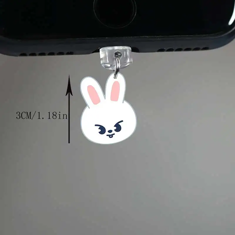 Stray Kids Acrylic Phone Dust Plug - KPOP Fan Gift Accessory