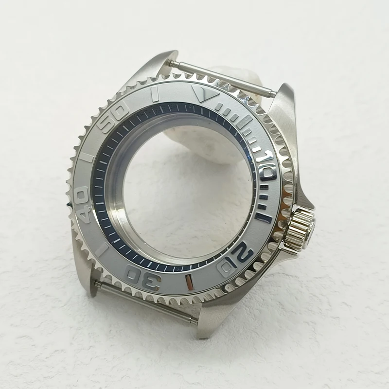 42 mm SKX007 Uhrengehäuse, transparente Rückseite, passend für NH35 NH36 7S 4R35 Uhrwerk, Kuppel, Saphirglas, Herren-Taucheruhrengehäuse – Detail 9