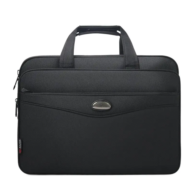 Large Capacity Oxford Men's Briefcase Business Handbag 15.6 