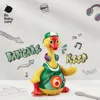 BC Babycare Baby Dance&Sing Duck Intelligent Talking Movable Hip Hop Swing Goose Toys Rattles Educational Music Electronic Toy 1