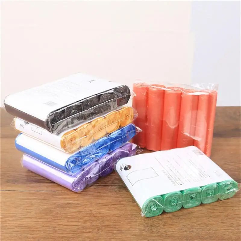 Household Disposable Trash Pouch Small Trash Bags Kitchen Storage Garbage Bags Cleaning Waste Bag Plastic Bag trash bags disposable trash bags garbage bags