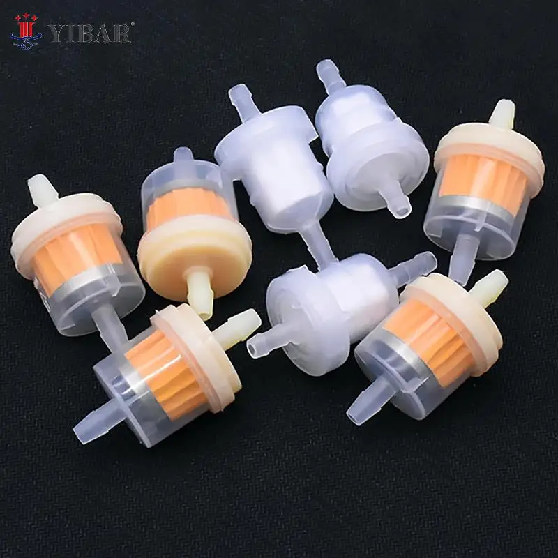 

New 5pcs Universal Gasoline Gas Fuel Gasoline Oil Filter For Scooter Motorcycle Moped Scooter Dirt Bike ATV Fuel Filter