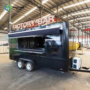 Carrello per il gelato Carrello per alimenti Forniture per hotel Prodotti per ristoranti Rimorchio da palcoscenico mobile Rimorchio per alimenti Attrezzatura per la ristorazione