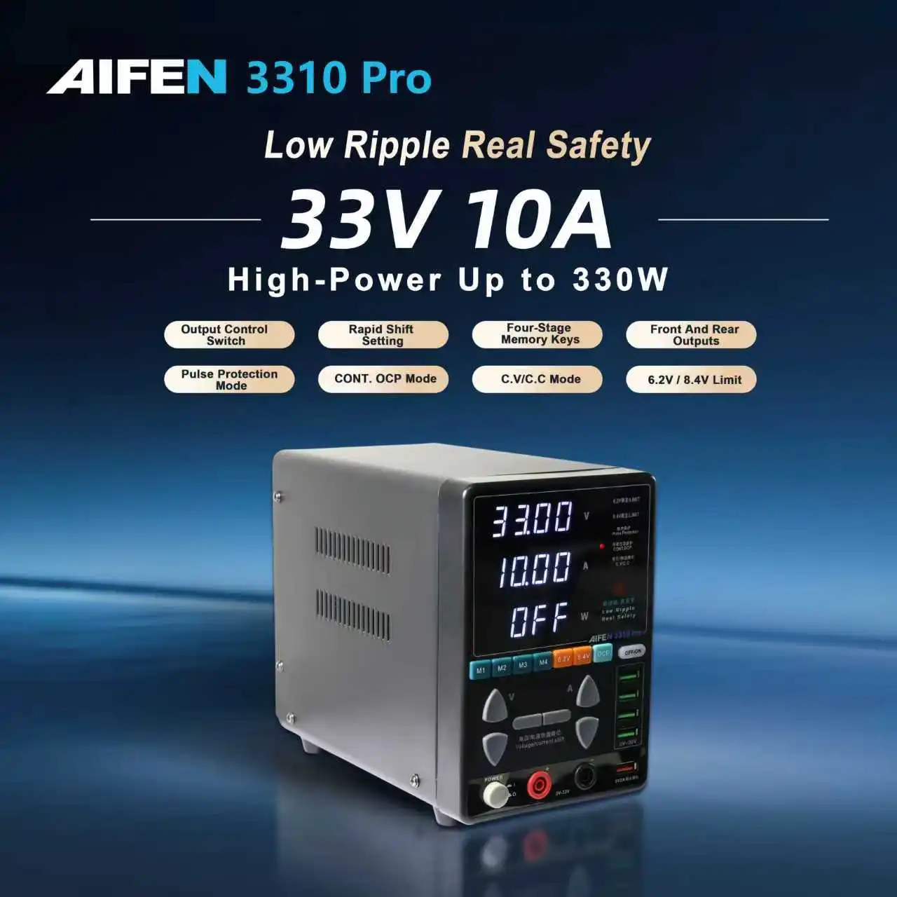 AIFEN 3310PRO Power Supply 33V/10A 2