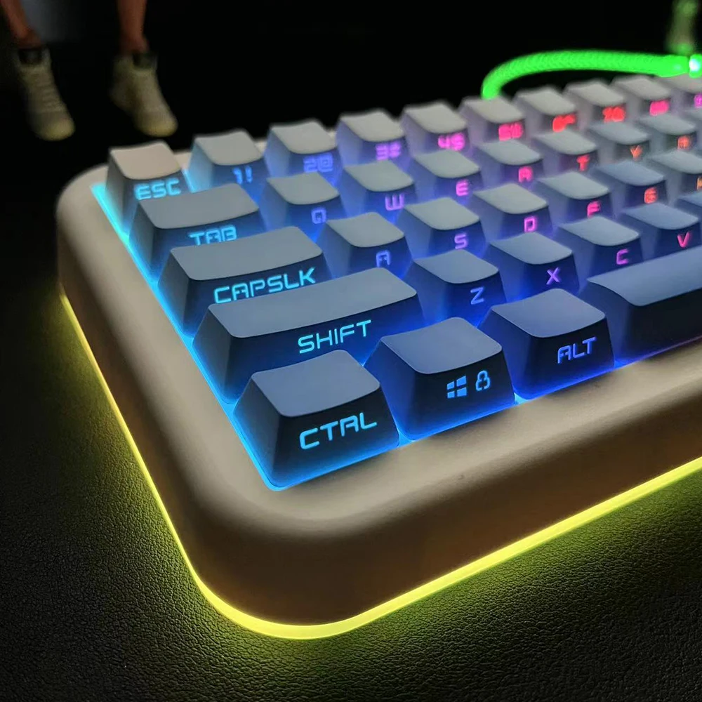 C타입 블루투스 기계식 키보드 DIY 키트, 핫 스왑 가능 RGB PCB 스틸 포지셔닝 플레이트, NJ630Pro V3, 2.4G, 3000hAm 배터리
