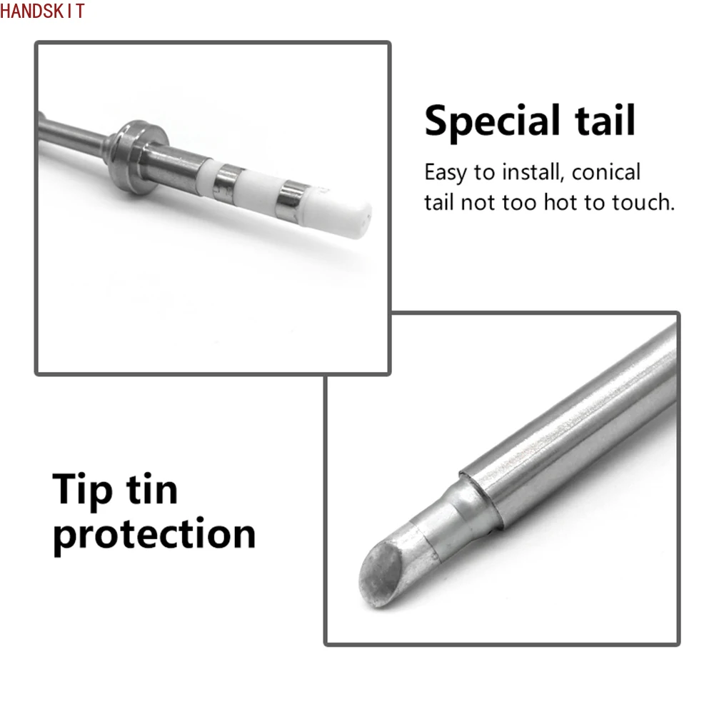 Soldering Iron Tips TS101/TS100/T85 Replacement Various Models Of Tip Electric Soldering Iron Tip K KU I D24 BC2 C4 C1 JL02 Soldering Iron Solder Iron Kit