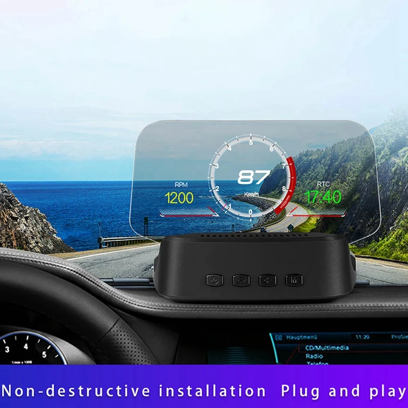 C2  HUD  ÷, GPS ׺̼, OBD2 ĳ, º ǻ,  ӵ 