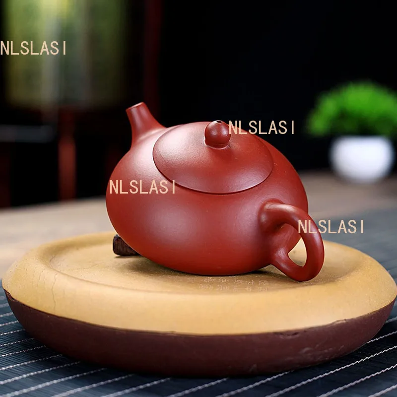 150ml Tradition Raw Ore Purple Clay Teapot Chinese Yixing Stone Scoop Tea Pot Home Antique Filter Kettle Tea Set Accessories