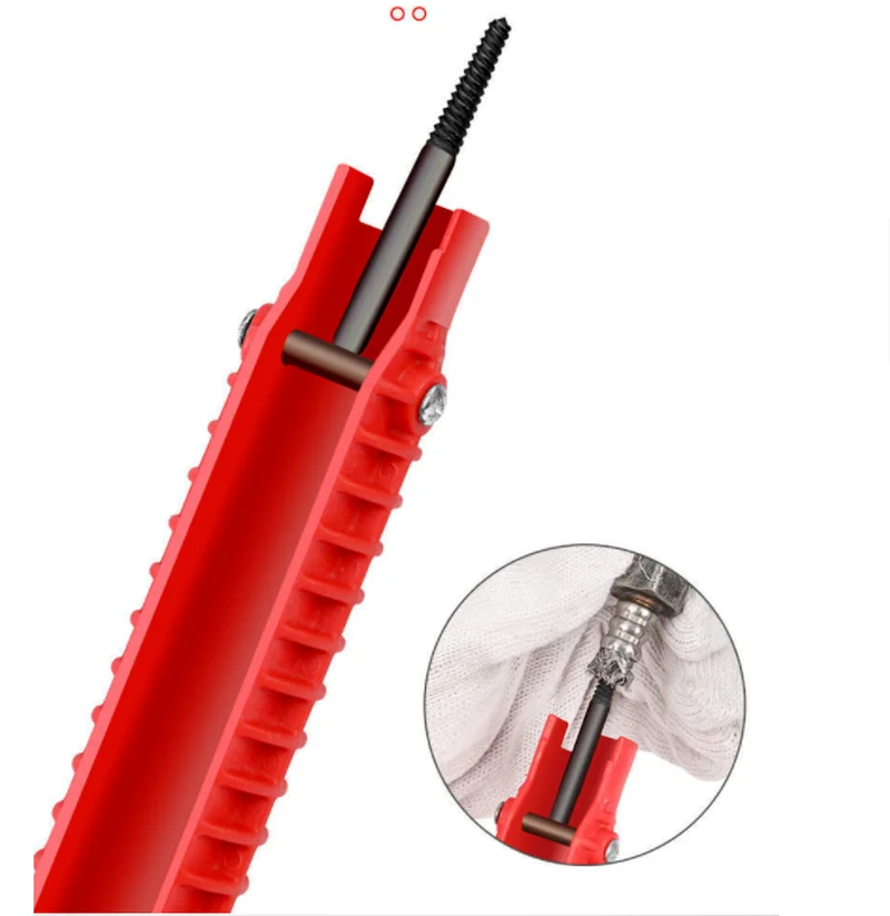 8 In 1 Sink Wrench Sink Faucet Plumbing Tool Multifunctional Bathroom Repair Plumbing Tool