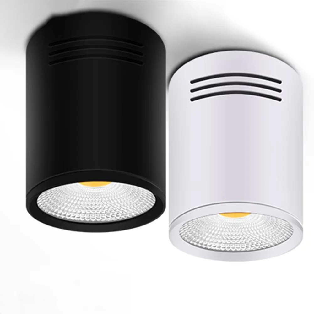 Surface mounted LED downlight 3W 5W 7W 10W 15W ceiling lamps spot light AC85-265V indoor ceiling down light decor lighting