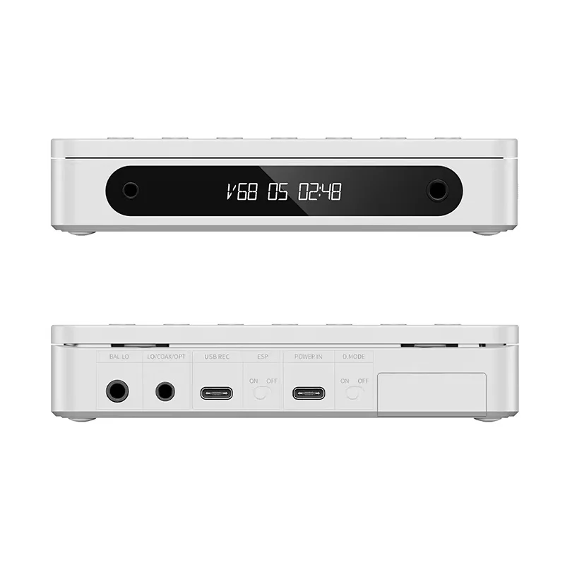 FiiO DM13 CD Player Hifi Stereo Long-Lasting Battery CD players USB Track Capture Transcription AttXHD Accessories