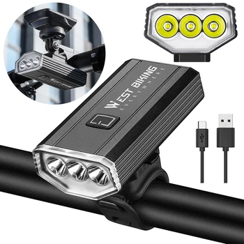 1000 LM 4400mAH Night Safety Front Light 1
