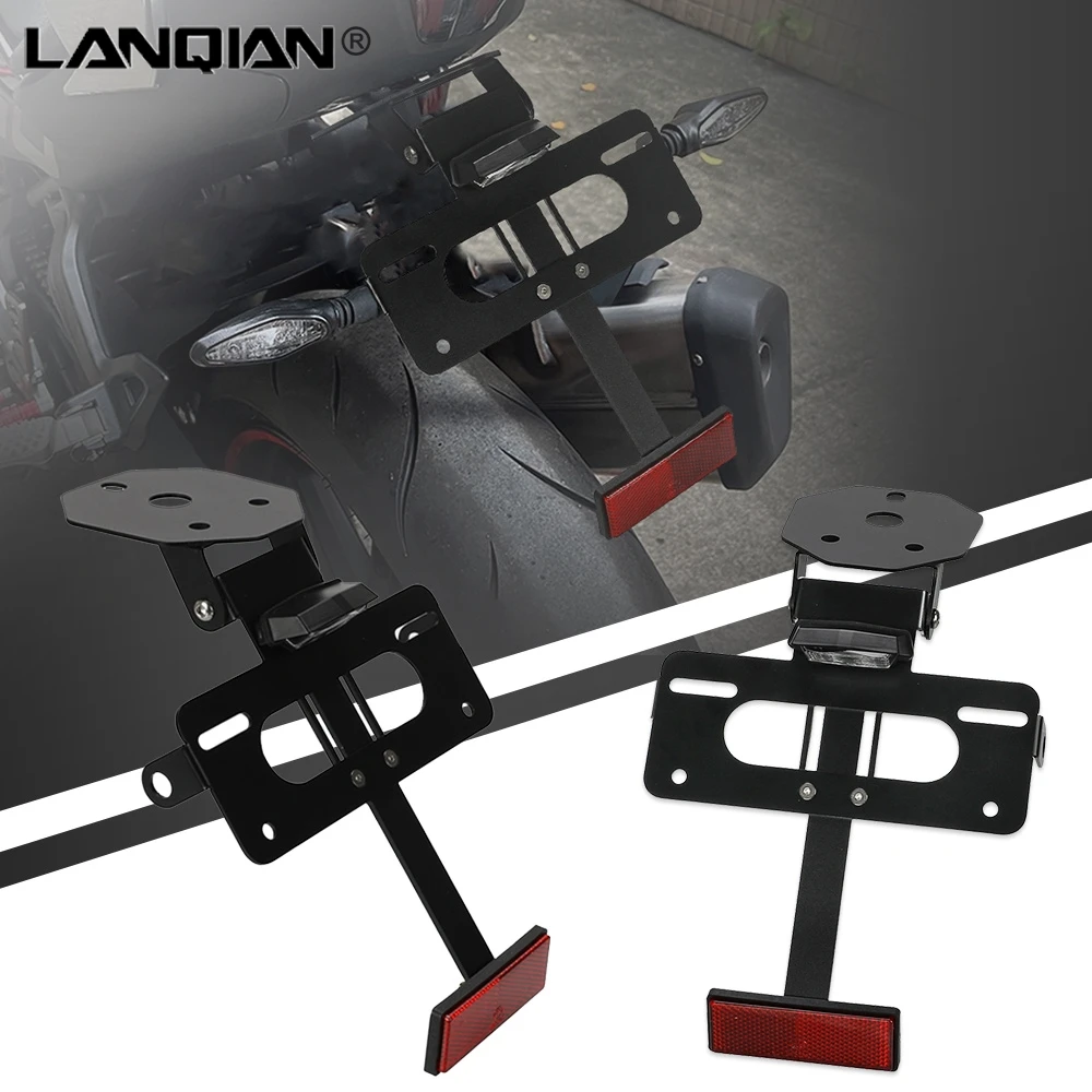

For CFMOTO 450SR/SR-S/SS 450NK 450 SR NK Motorcycle Black Tail Tidy License Plate Holder Eliminator Registration Frame Bracket