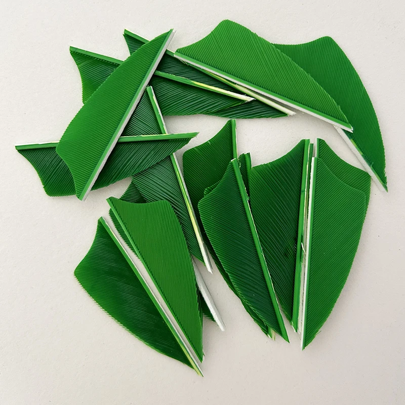 50Pcs 2Inch IBOUNFOX Arrow Fletching Turkey Feathers for Archery Arrows Vanes Right /Left Wings DIY Archery Accessories 4