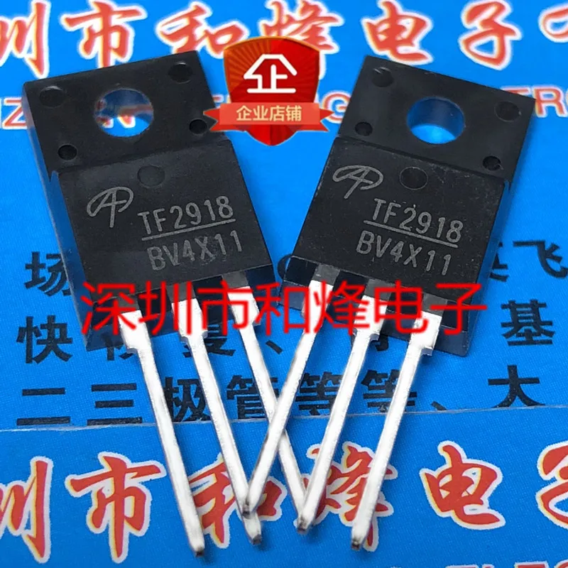 

Free shipping AOTF2918 TF2918 TO-220F 100V 58A 20PCS