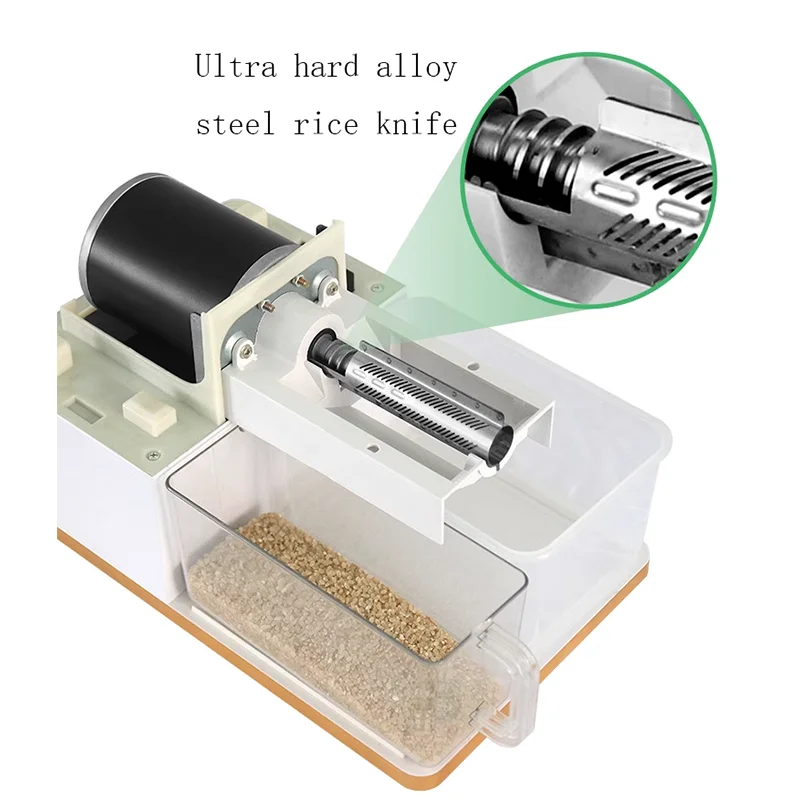 Automatic Electric Paddy Huller Household Rice Milling Machine Wlectric Rice Huller Agricultural Machinery Husker 3