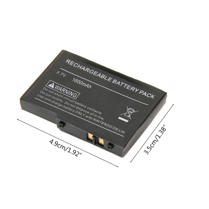 for DSL for NDS Lite，Rechargeable Lithium-ion Battery + Screwdriver