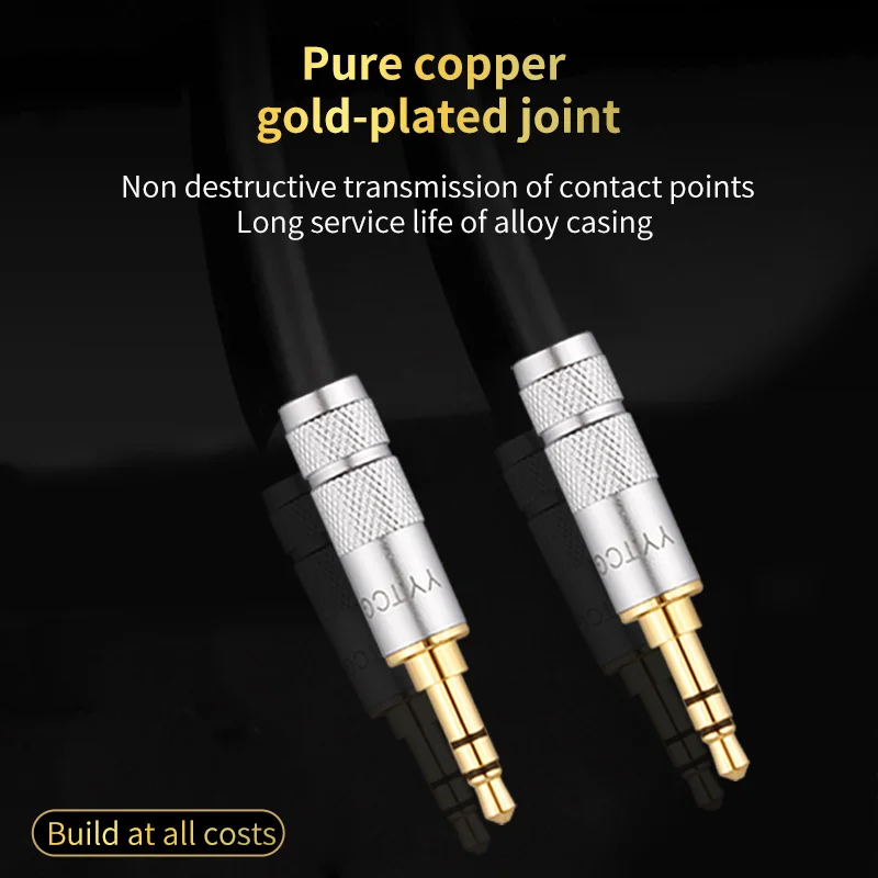 Audio Cable 3.5mm Jack Aux 3.5 mm Male to Male Speaker Line for Samsung Xiaomi MP3 Headphone