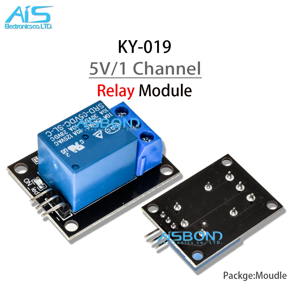 New-KY-019-5V-One-1-Channel-Relay-Module-Board-Shield-For-PIC-AVR-DSP ...