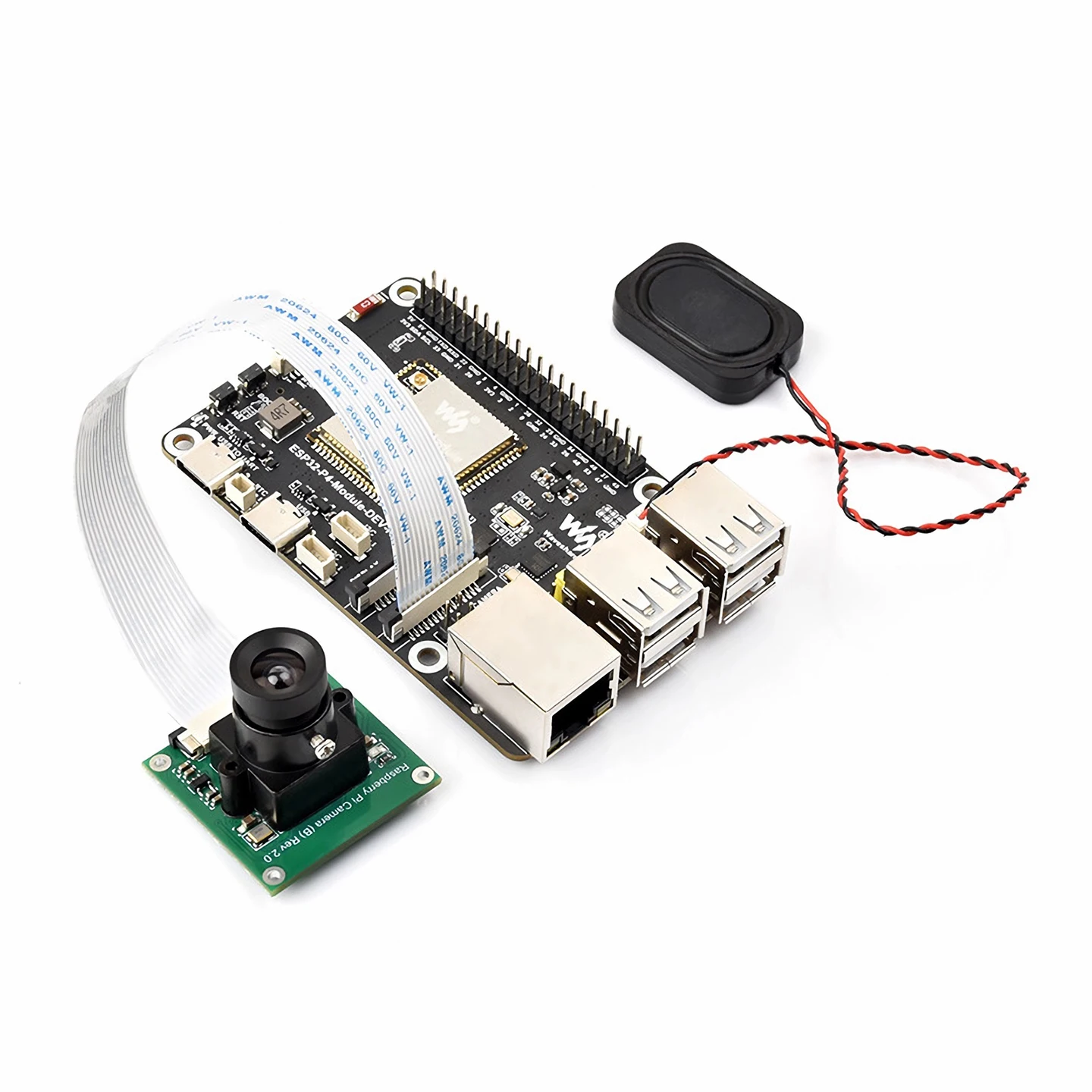รูปสินค้า ESP32-P4 บอร์ดพัฒนา WiFi 6 บลูทูธ 5 พอร์ตครบ สำหรับโปรเจกต์อัจฉริยะ