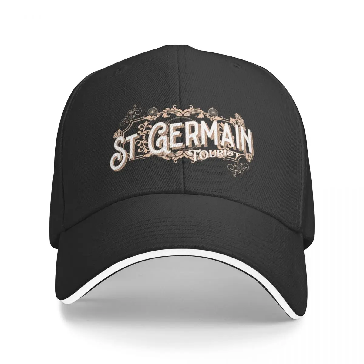 

St Germain Tourist Logo Design Baseball Cap Rave dad hat Women Hats Men's