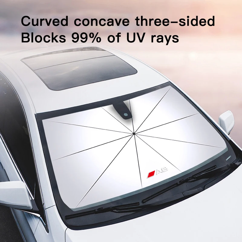 Premium Foldable Windshield Sun Shade Umbrella