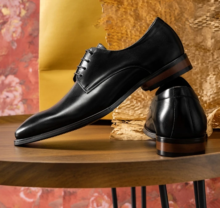 High Quality High Quality Formal Leather Formal Leather Men Dress Shoes Breathable Mens Casual Shoes Italian Luxury Brand 3