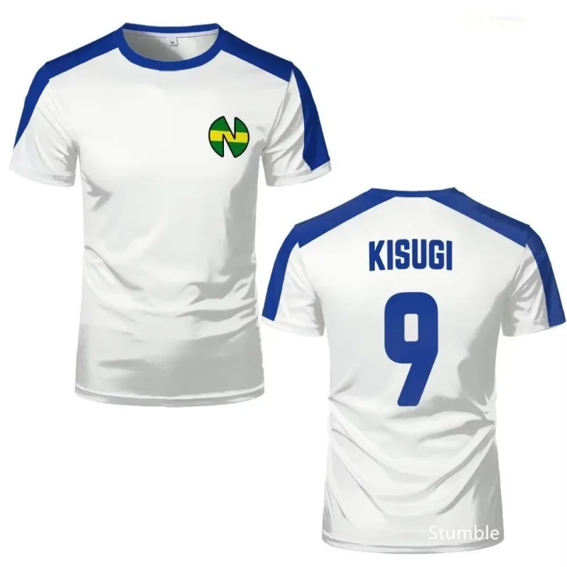 Maglie Sportive 2026 da Uomo Captain Tsubasa Anime Jersey Cosplay Top Larghi Uomo Donna Asciugatura Rapida Abbigliamento Sportivo Bambino - Image 2