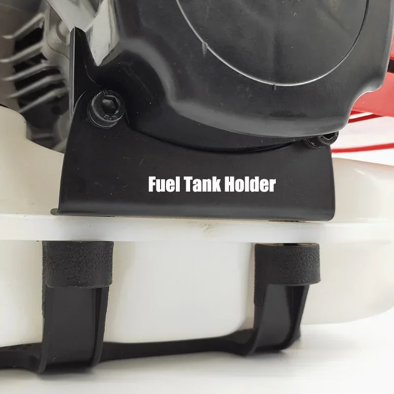 Brush Cutter Accessories Fuel Tank Holder For Brush Cutter CG430 2 Stroke TB33 Gasoline Engine Oil Tank Guard Bracket Lawn Mower Spare Parts